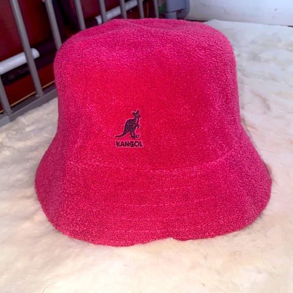 Kangol Accessories Kangol Y2k Terry Cloth Bermuda Bucket Hat Pink